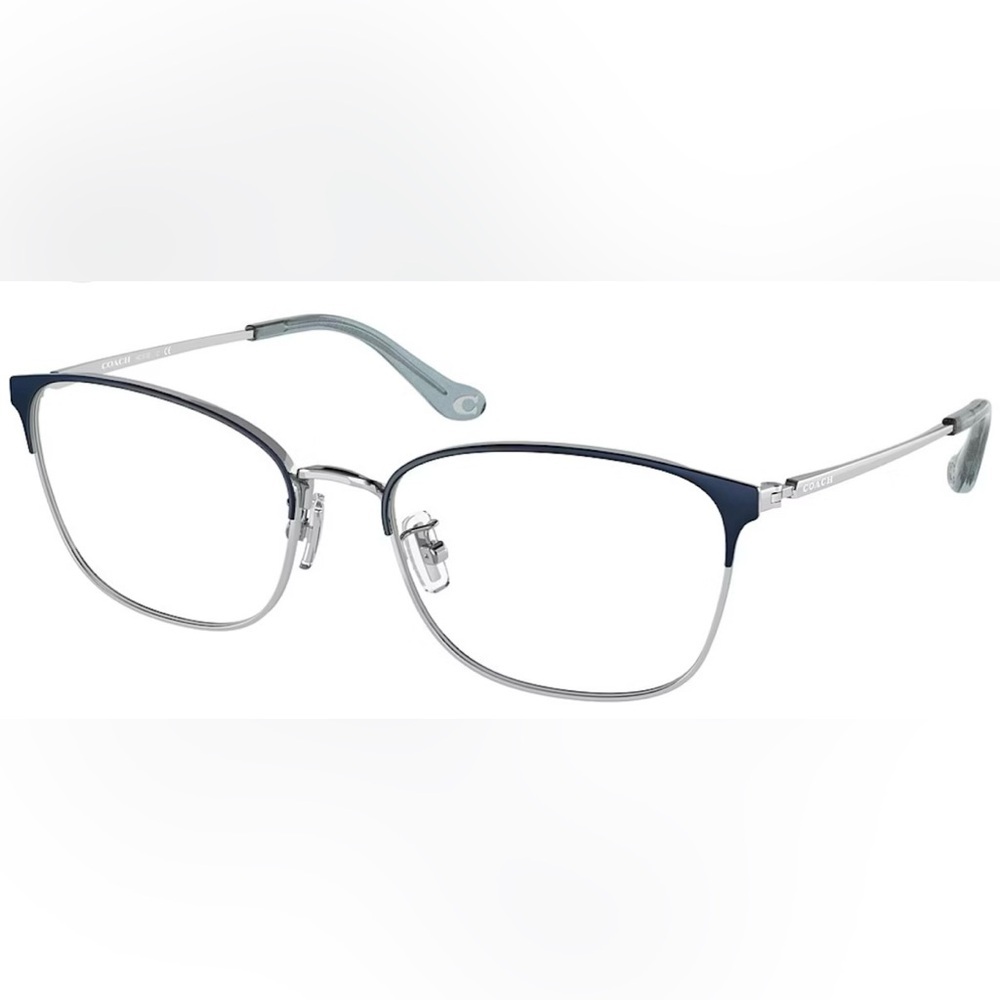 Coach 5135 Satin Navy Silver Glitter Glasses Frames 53mm